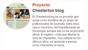 Proyecto Chestertonblog en GrinUGR