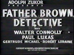 Father Brown Detective Title Card